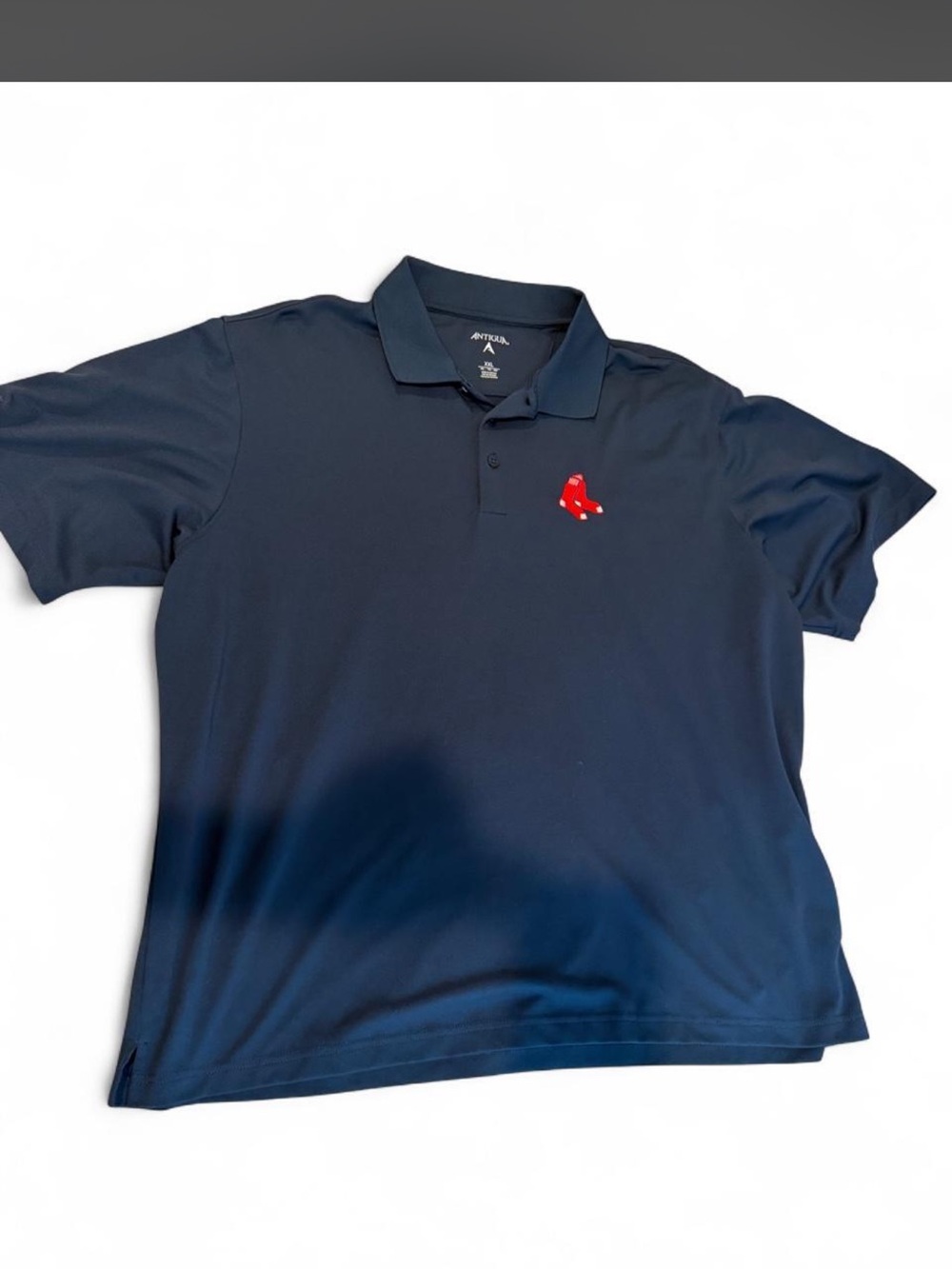 Antigua Navy Polo with Red Logo